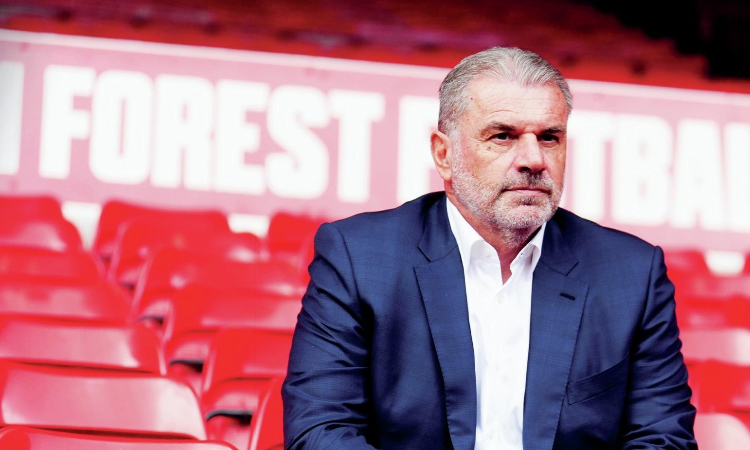 Ange Postecoglou hardly had time to settle in at Nottingham Forest